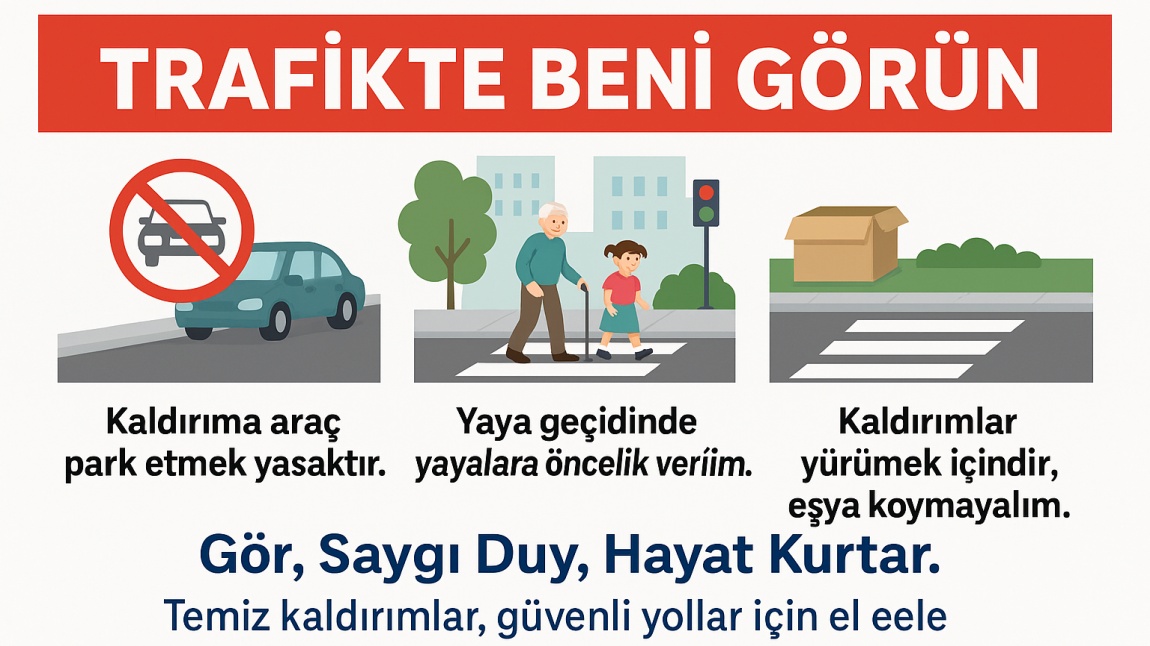 TRAFİKTE BENİ GÖRÜN